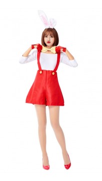 Halloween Cute Red Bunny Costumes
