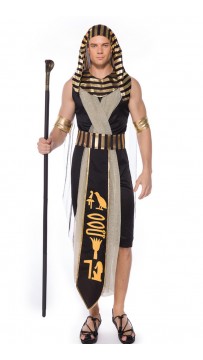 Halloween Egyptian Pharaoh Man Costume