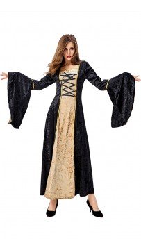 Halloween Uniform European Medieval Retro Aristocrat Dress 