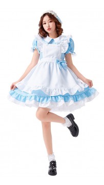 Halloween Lolita Cosplay Alice Dress