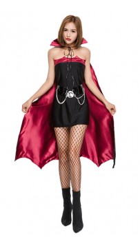 Halloween Vampire Bat Vamp Costume