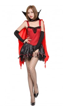Halloween Vampire Bat Witch Costume