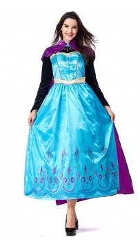 Halloween Anime Princess Aisha Ice Queen Costume